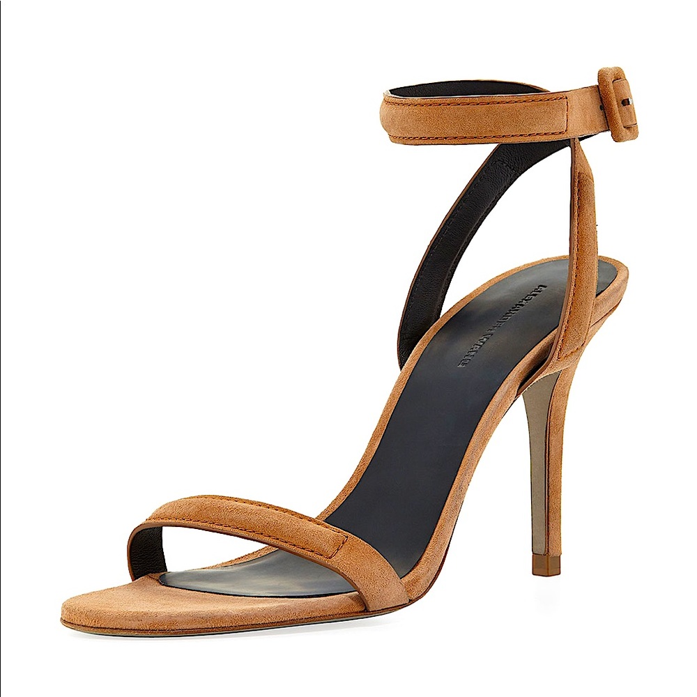 ALEXANDER WANG Wang Antonia Ankle-Wrap Sandal, Beige